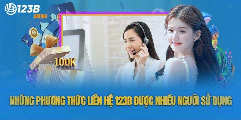 Đội ngũ chăm sóc khách hàng của 123B luôn sẵn sàng hỗ trợ người chơi